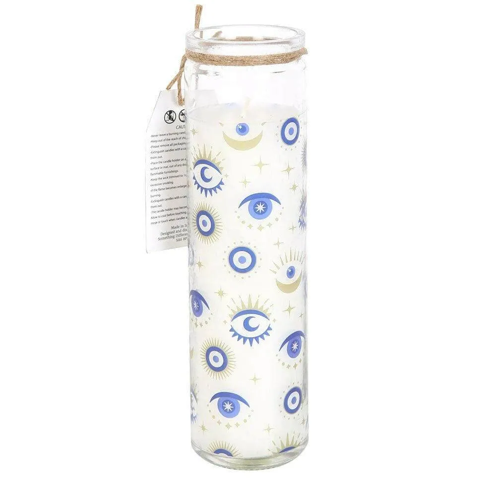 All Seeing Eye White Sage Tube, 7-Day Prayer Candles