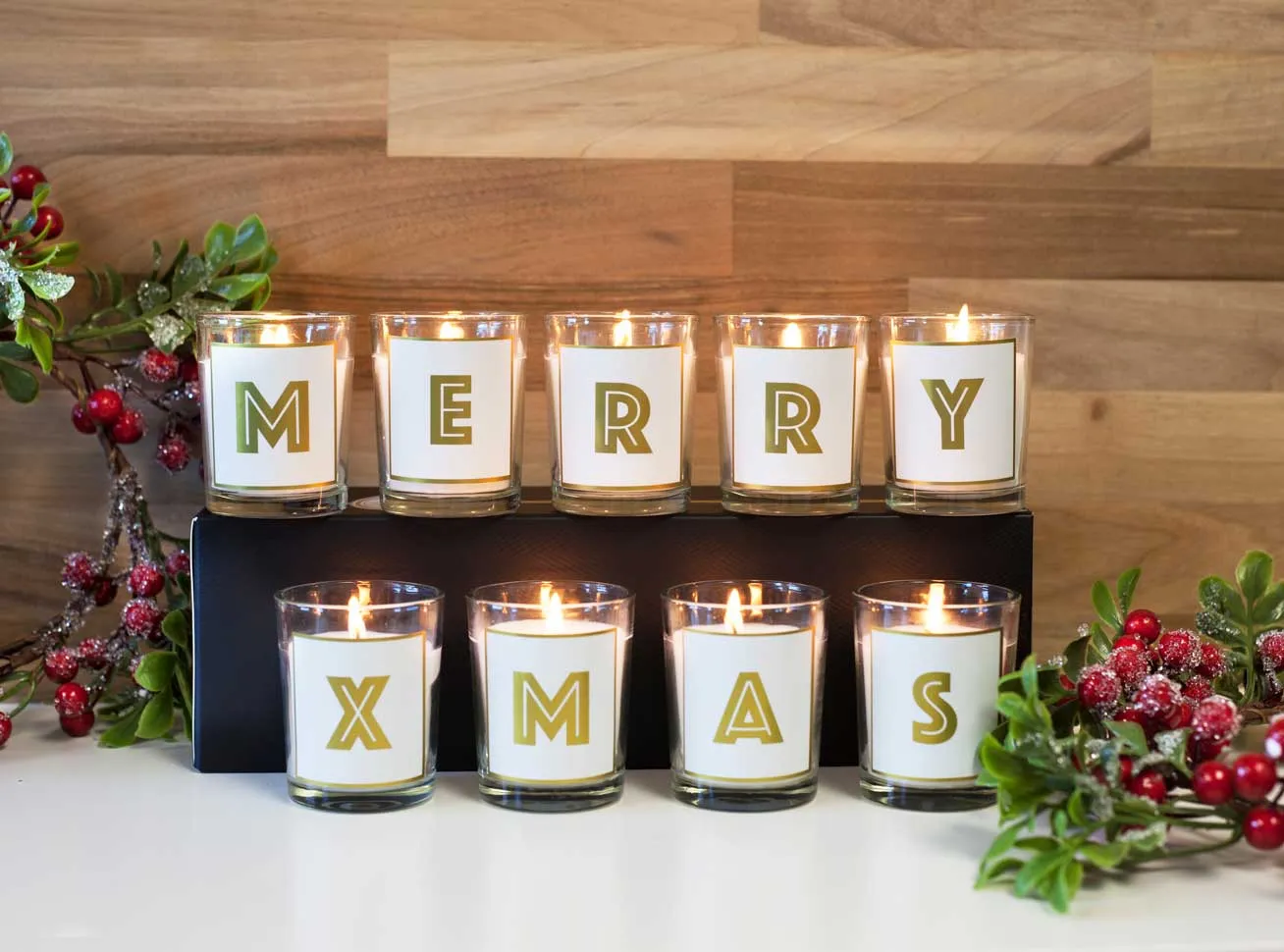 Alphabet Votive Candle - Letter K