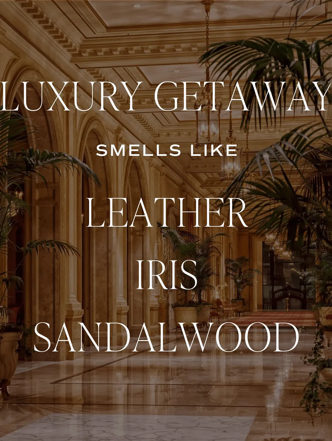 Amber Jar Soy Candle - Luxury Getaway