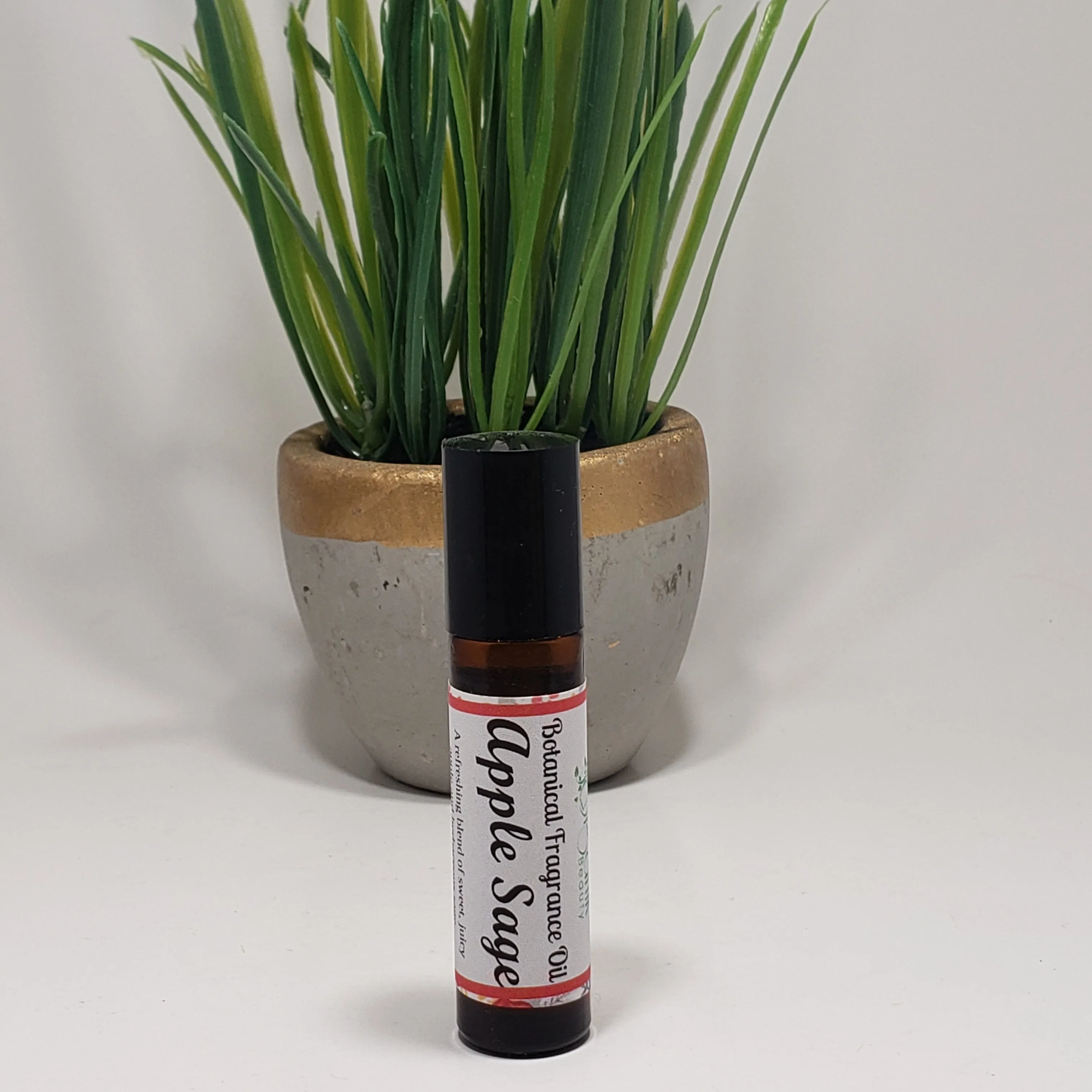 Apple Sage Botanical Fragrance Roll-On Body Oil 10 ml