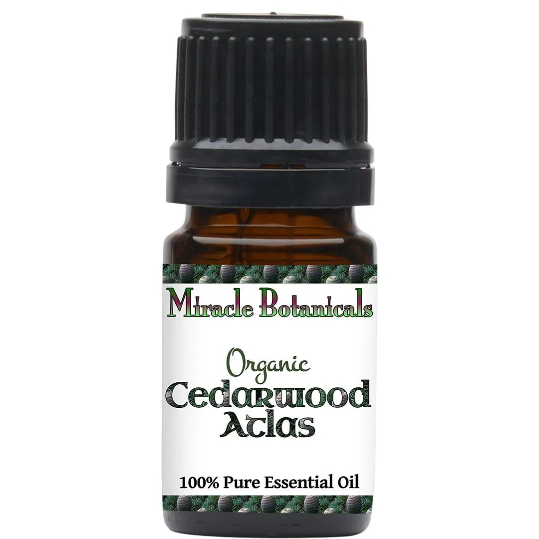 Cedarwood Atlas Essential Oil - Organic (Cedrus Atlantica)