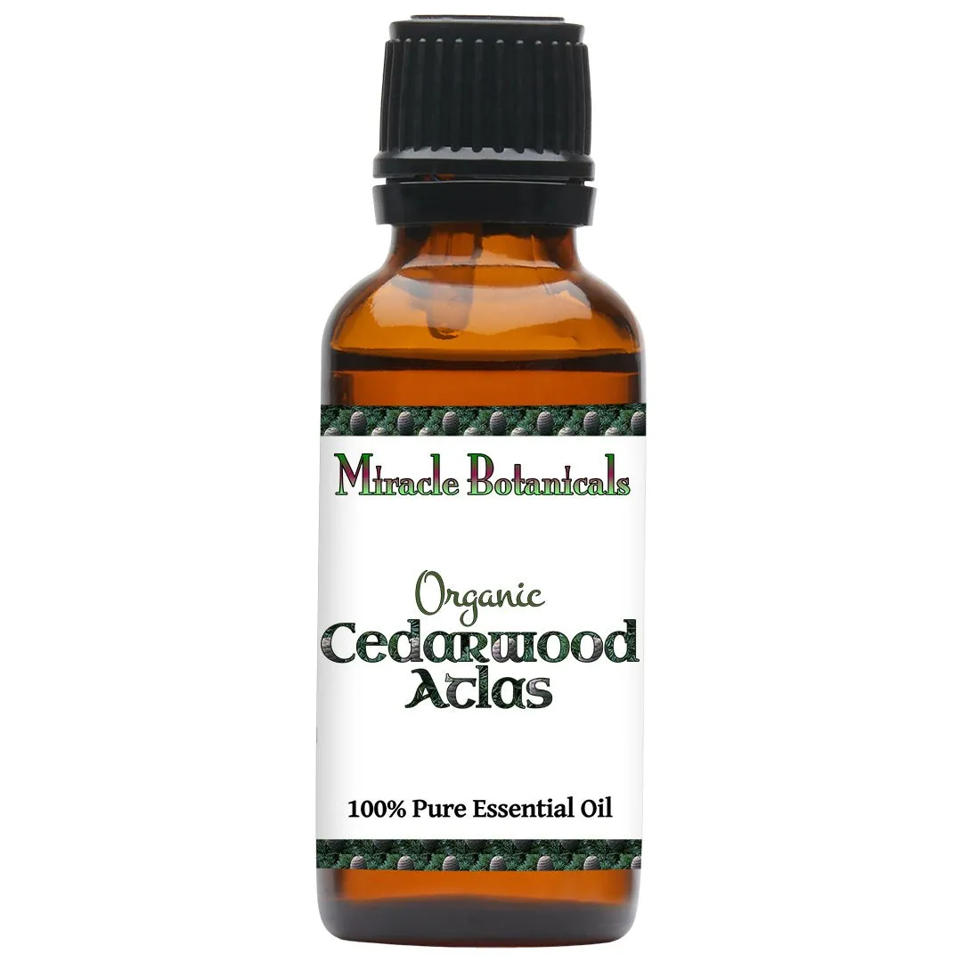 Cedarwood Atlas Essential Oil - Organic (Cedrus Atlantica)