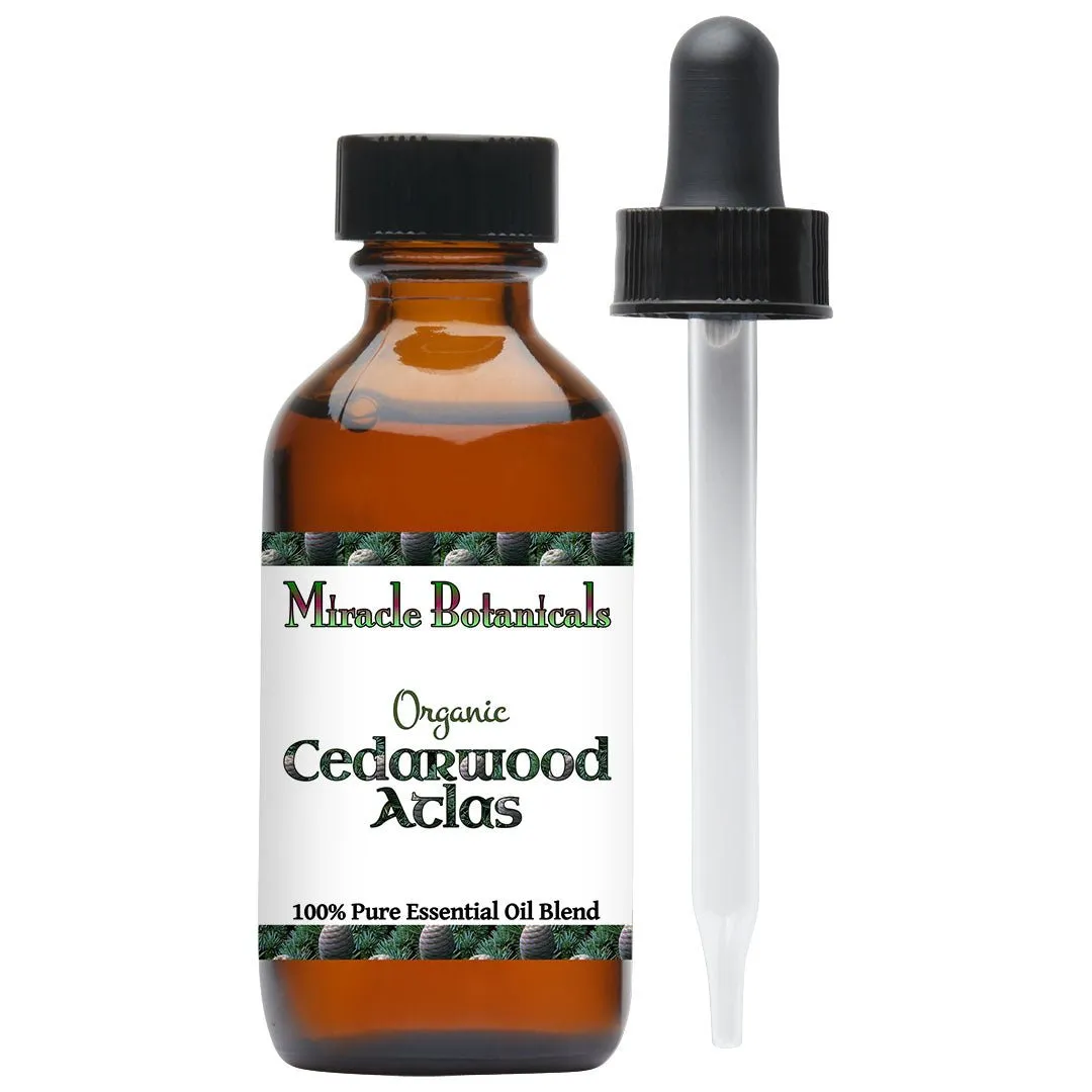 Cedarwood Atlas Essential Oil - Organic (Cedrus Atlantica)