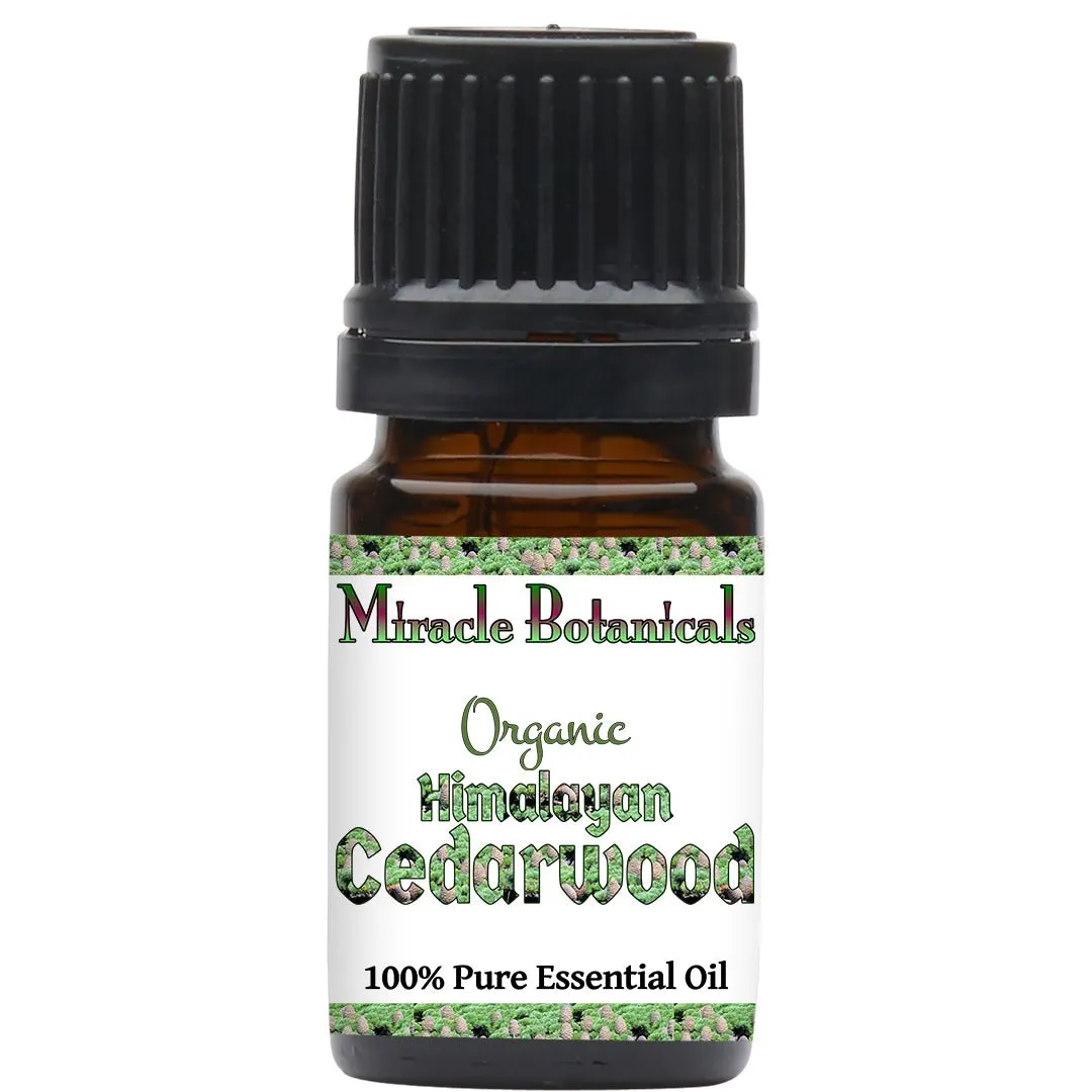 Cedarwood (Himalayan) Essential Oil - Organic (Cedrus Deodora)