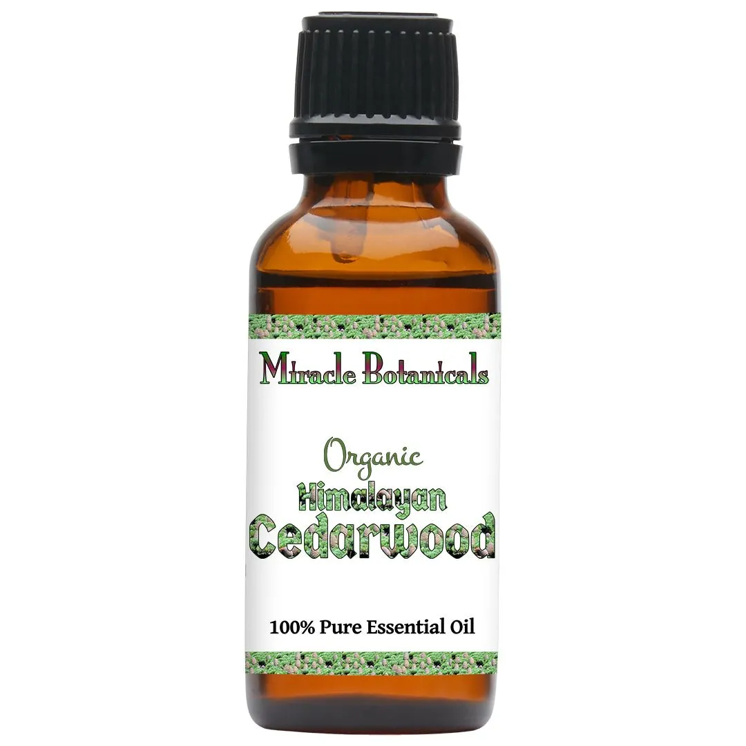 Cedarwood (Himalayan) Essential Oil - Organic (Cedrus Deodora)
