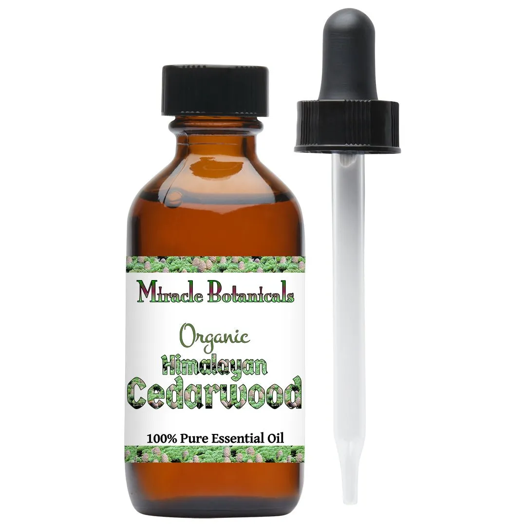 Cedarwood (Himalayan) Essential Oil - Organic (Cedrus Deodora)