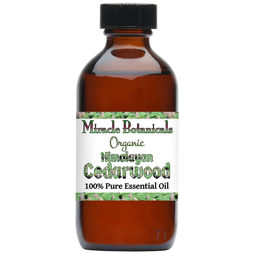 Cedarwood (Himalayan) Essential Oil - Organic (Cedrus Deodora)