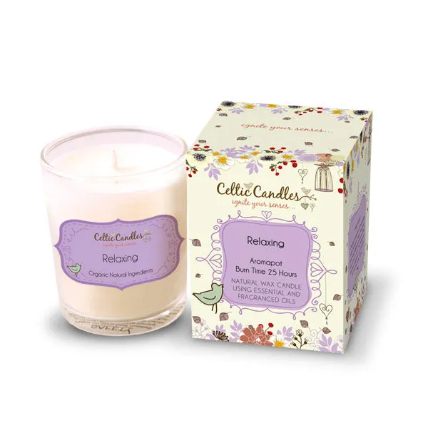 Celtic Candles 9cl Votive Relaxing Lavender