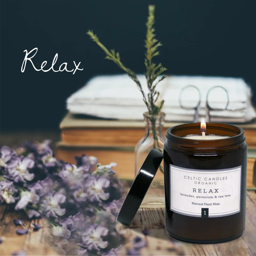 Celtic Candles Apothecary Range 180ml Pot Relax