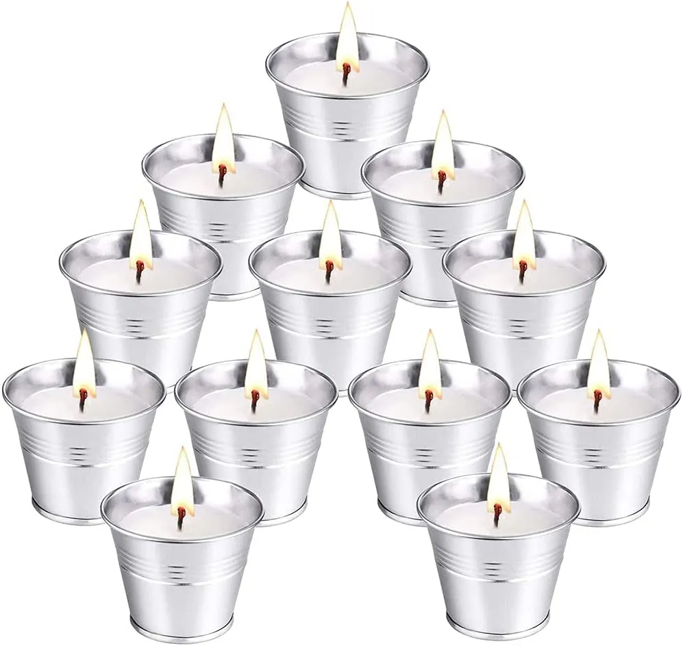 Citronella Candles Outdoor, SWCAMILA 12 Pack 2OZ