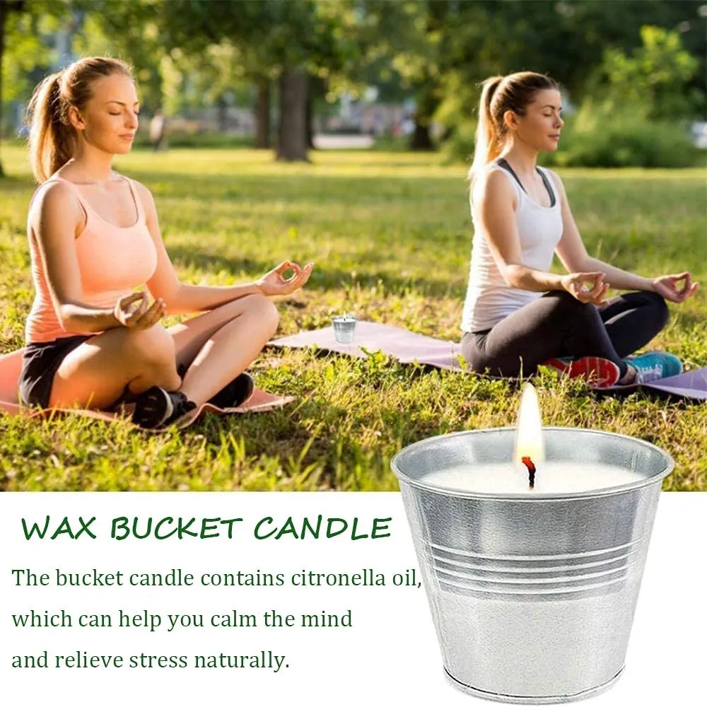 Citronella Candles Outdoor, SWCAMILA 12 Pack 2OZ