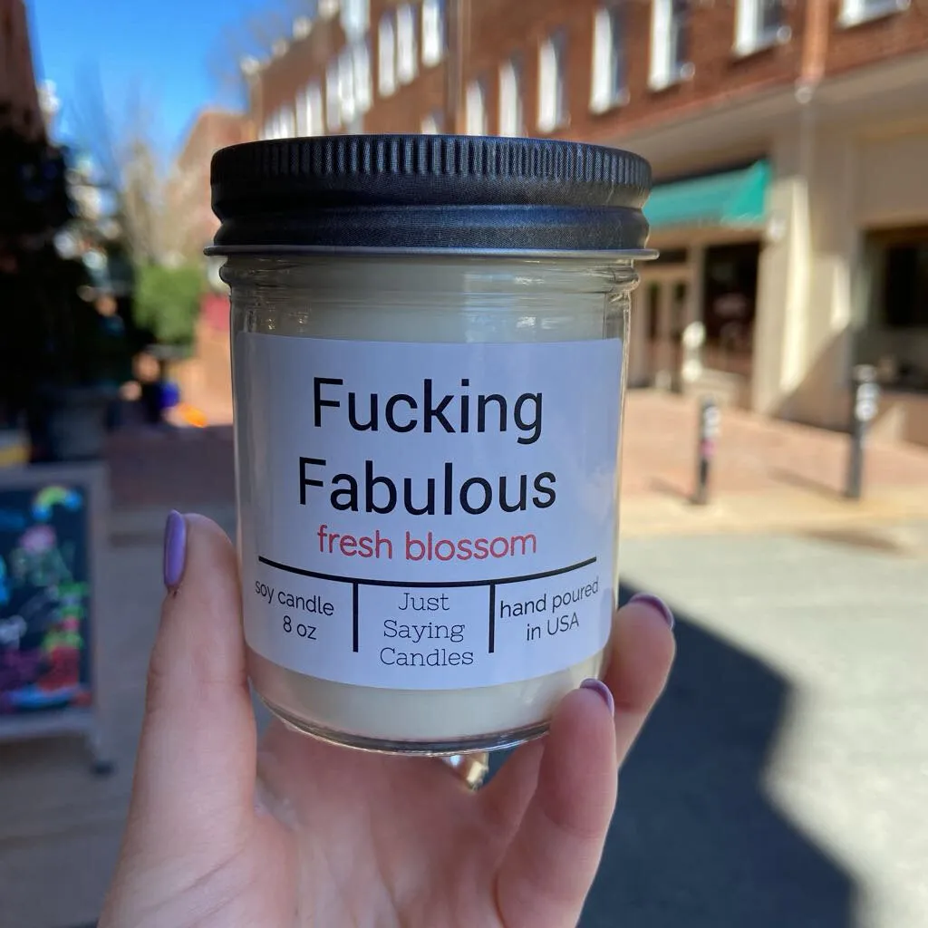 Fucking Fabulous Candle - Fresh Blossom