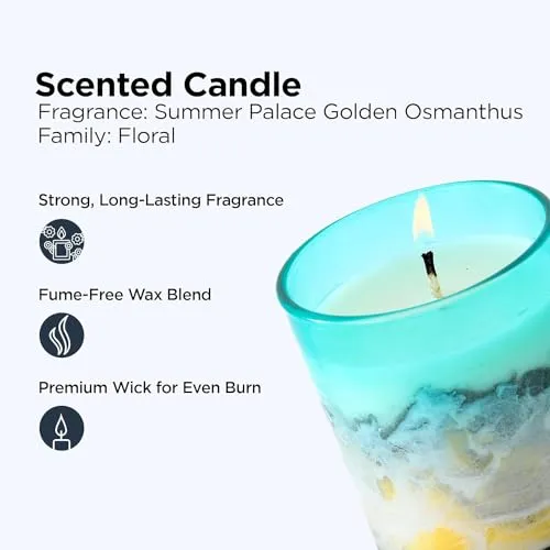Heart Home Scented Candles | Fragrance Candles | Candles for Wedding | Candles for Bedroom | Birthday Candles | Valentines Day Gifts Candles | DY-230706D | Green & Yellow