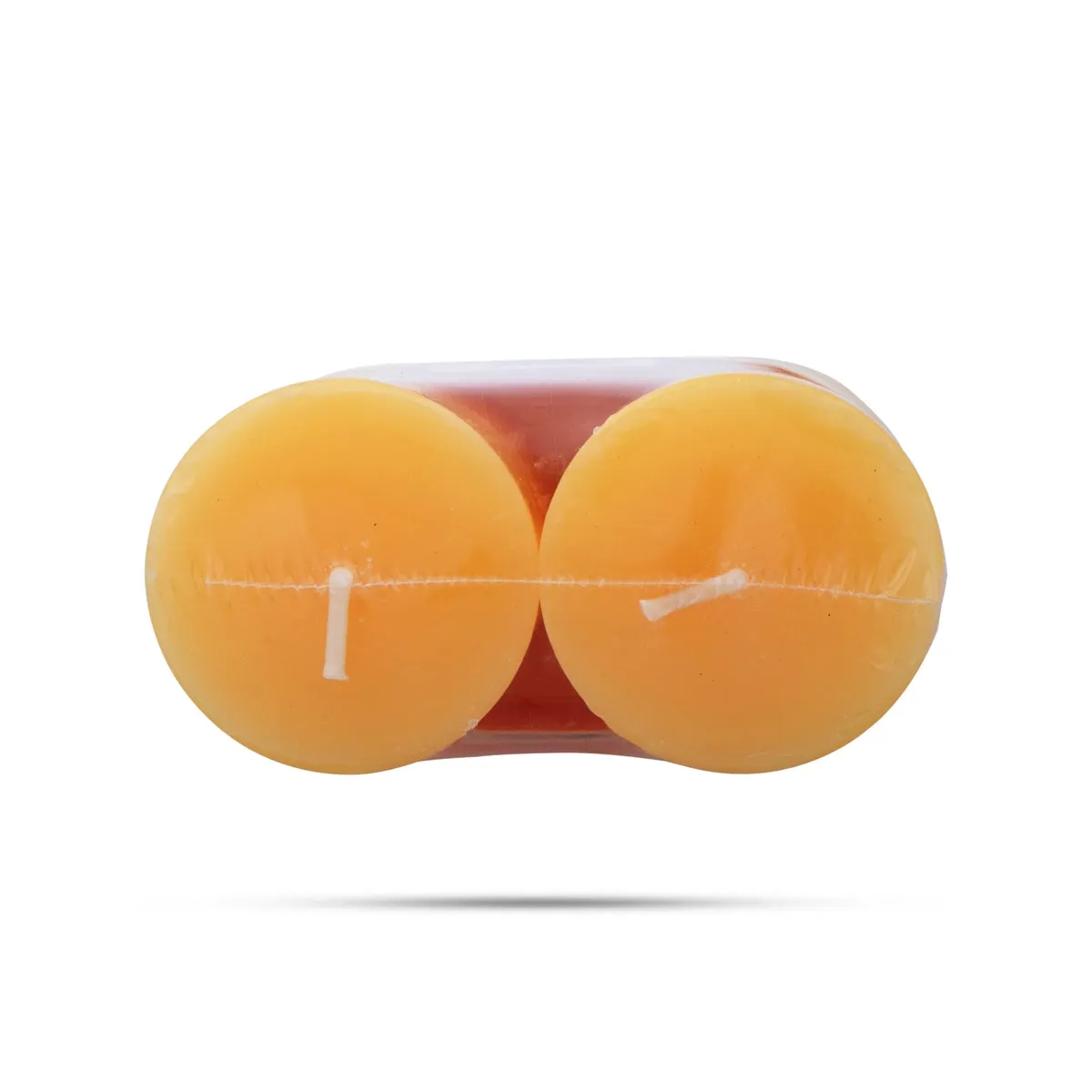 Iris Set of 2 Fragranced Pillar Candle - Mango Sorbet - 260 Gms | 2 Pcs/ Iris Home Fragrances