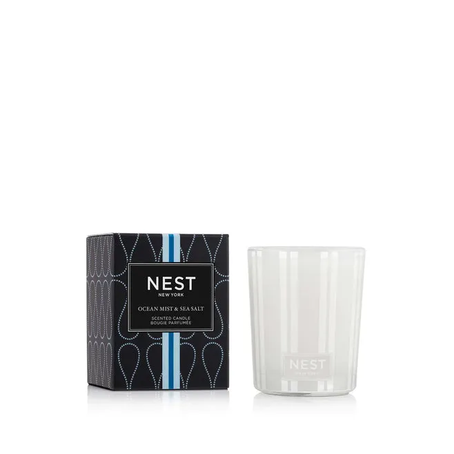 NEST Votive Candle 2oz: Ocean Mist and Sea Salt