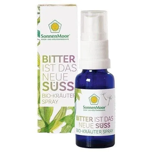 Reduce desire to snack, ORGANIC HERBAL SPRAY Bitter is the new sweet