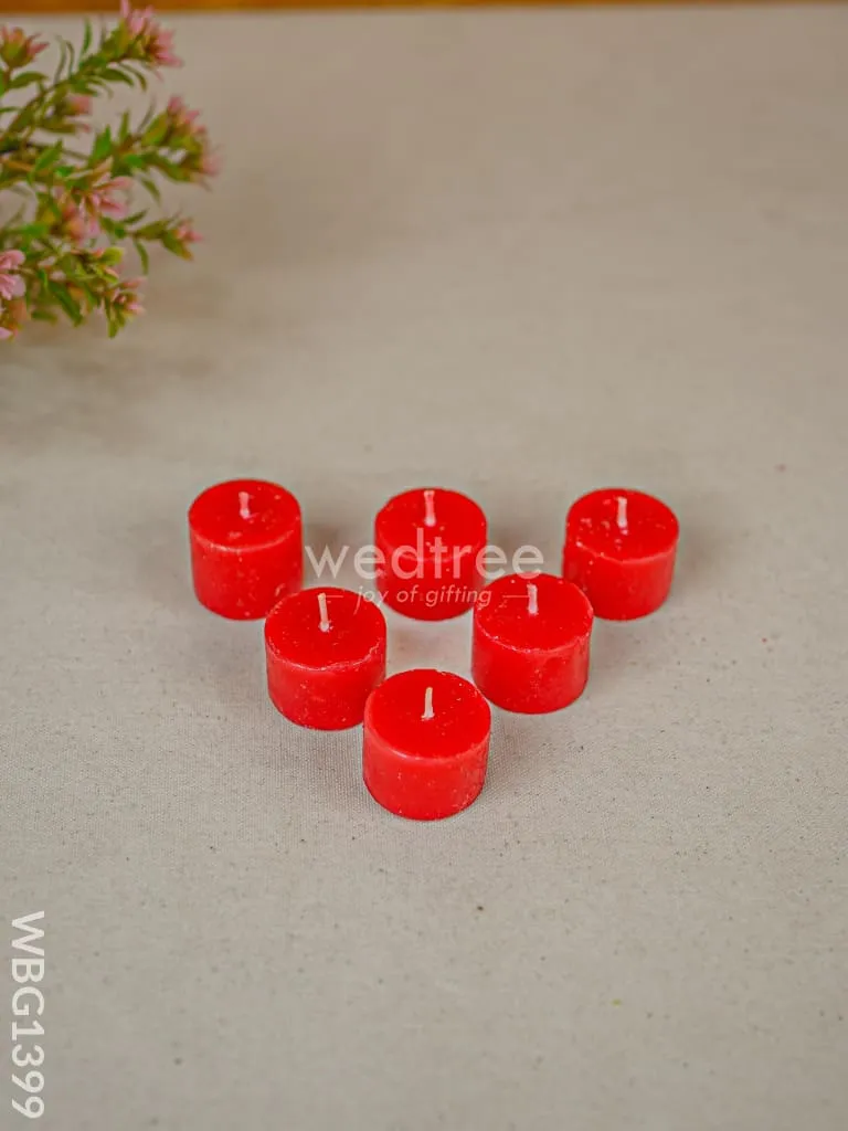Scented Votive Candles - Pack of 6 - Assorted - WBG1399