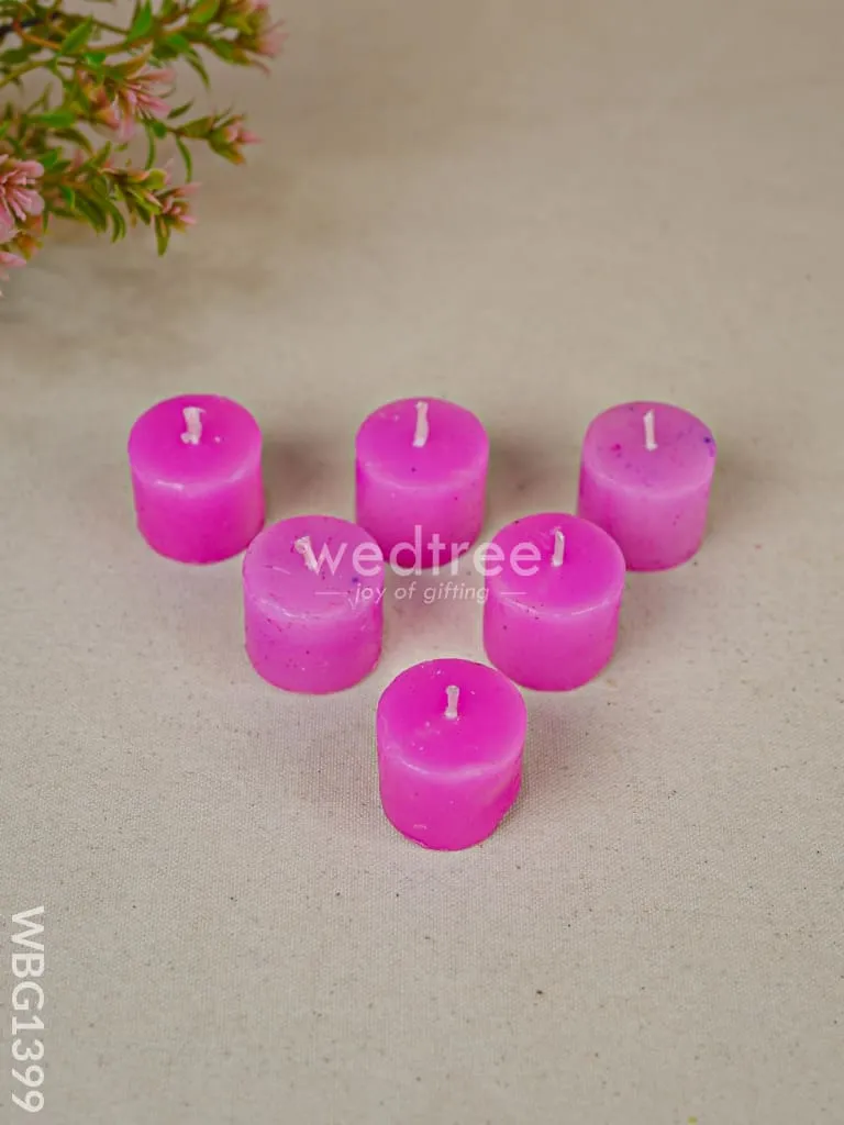 Scented Votive Candles - Pack of 6 - Assorted - WBG1399