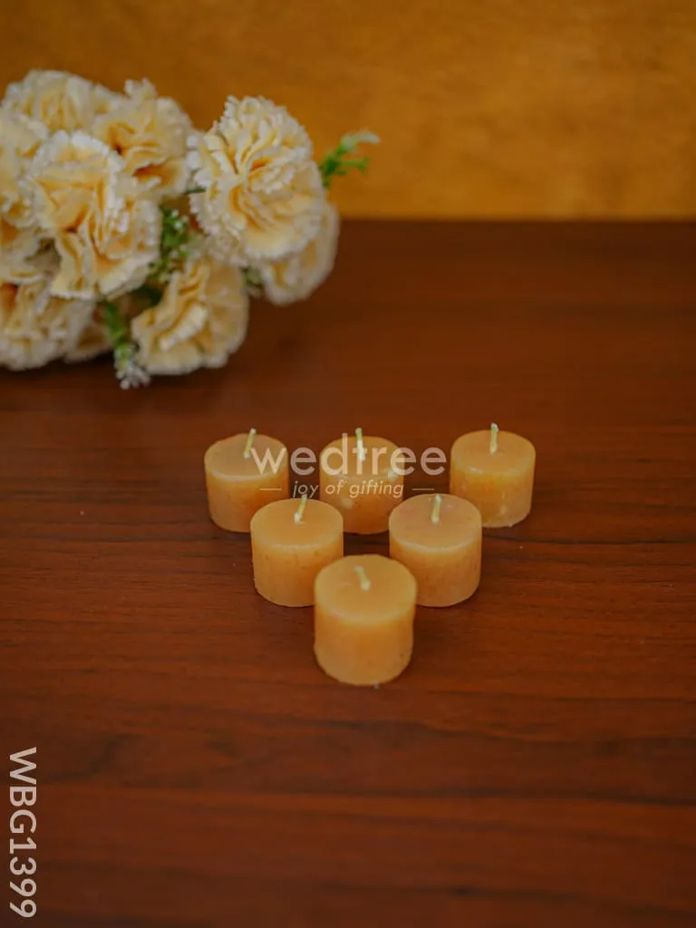 Scented Votive Candles - Pack of 6 - Assorted - WBG1399