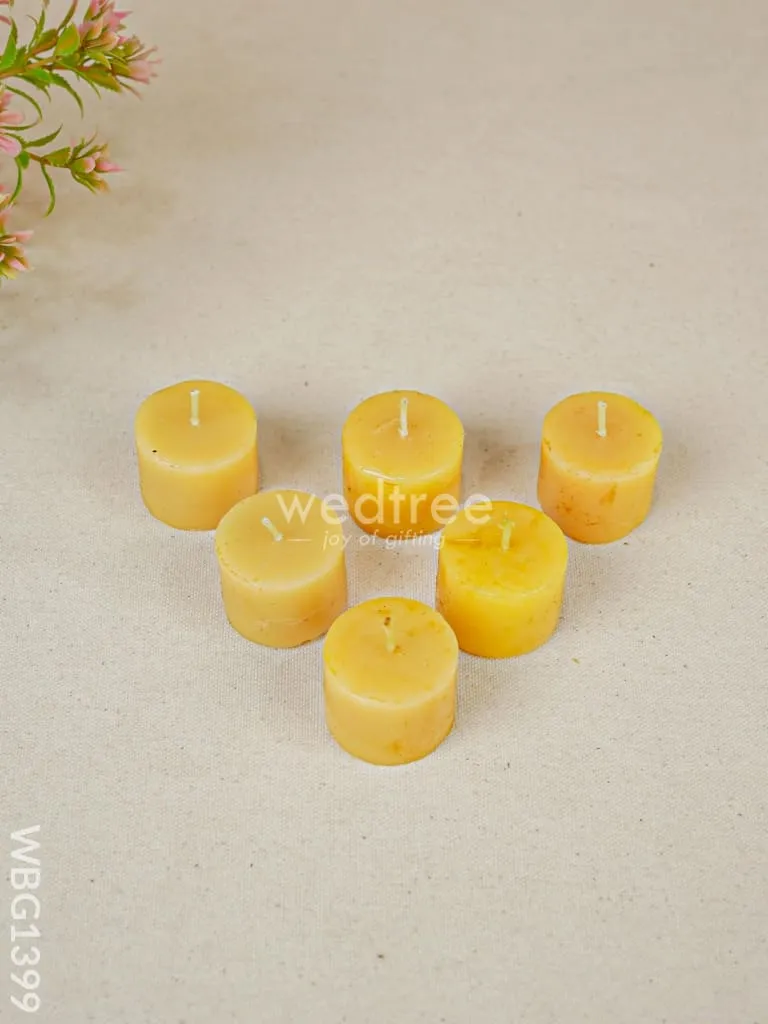 Scented Votive Candles - Pack of 6 - Assorted - WBG1399