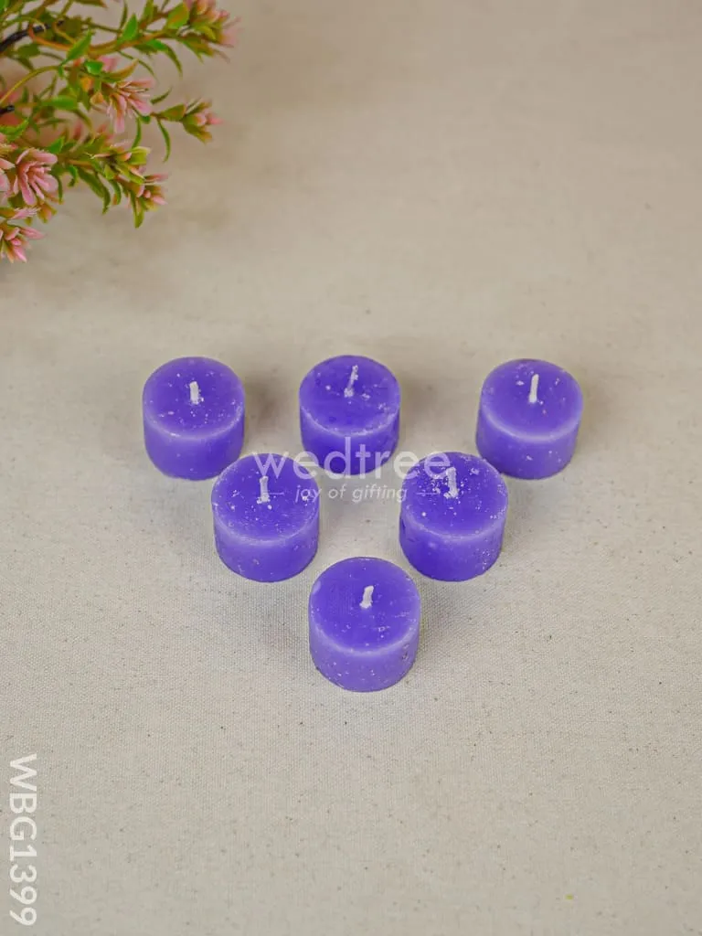 Scented Votive Candles - Pack of 6 - Assorted - WBG1399