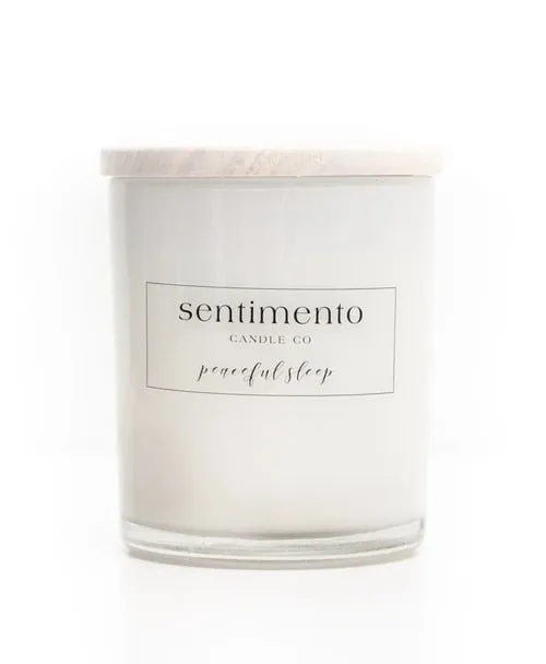 Sentimento Soy Candle - Peaceful Sleep