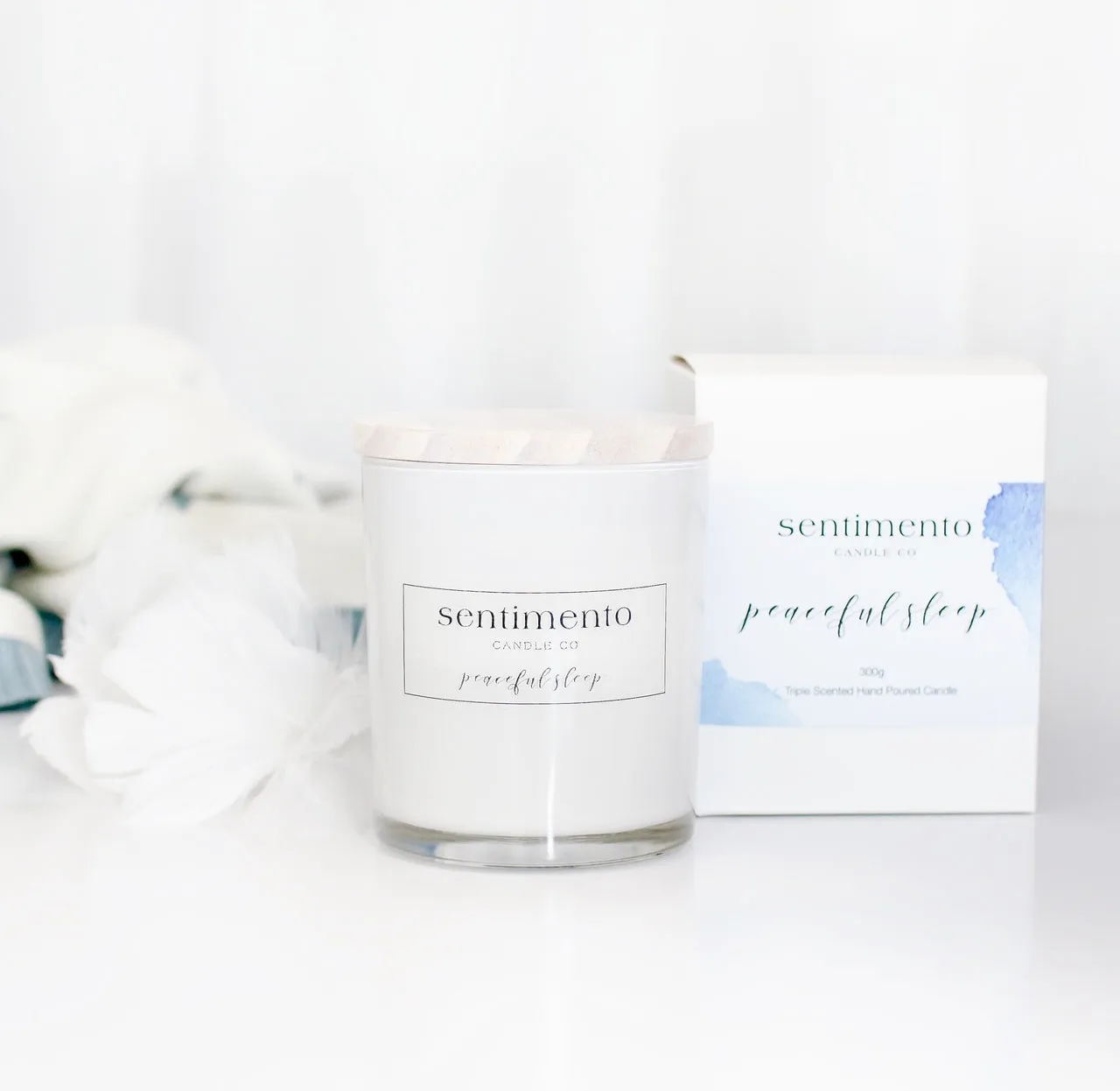 Sentimento Soy Candle - Peaceful Sleep