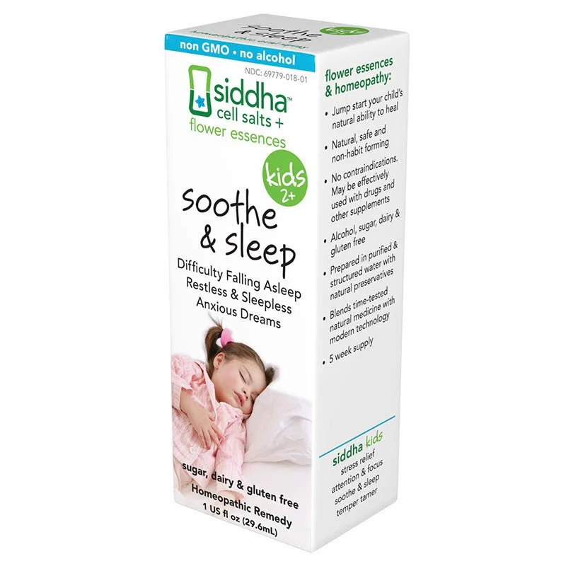 SIDDHA - Soothe and Sleep Supplement for Kids - 1 fl. oz. (29.6 ml)