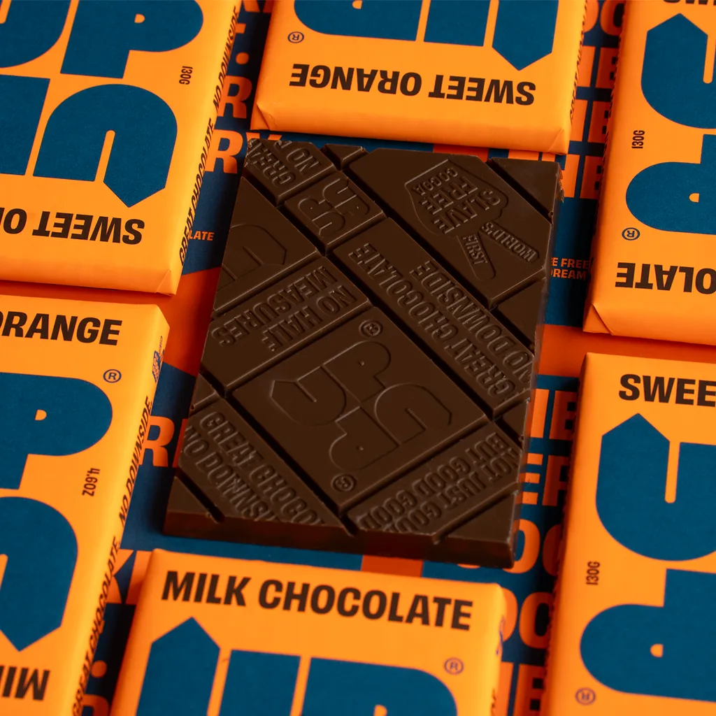 Sweet Orange Milk Chocolate Bar (130g)