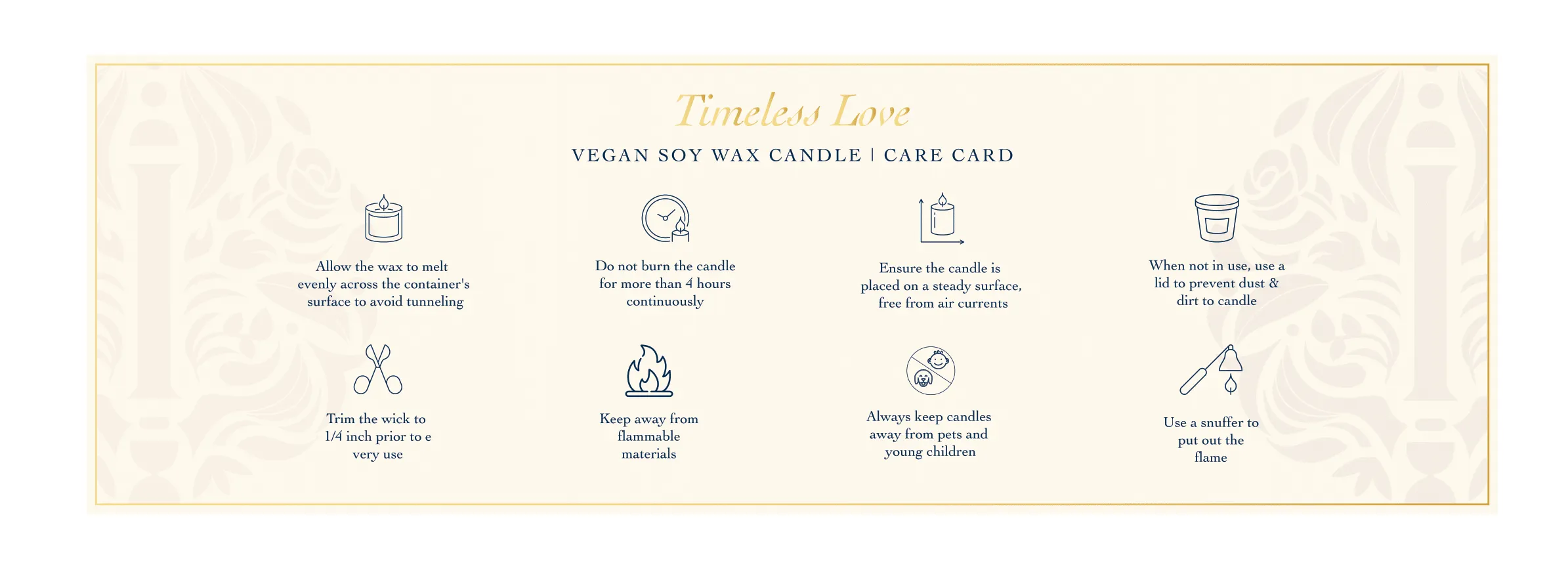 Timeless Love Candles Set