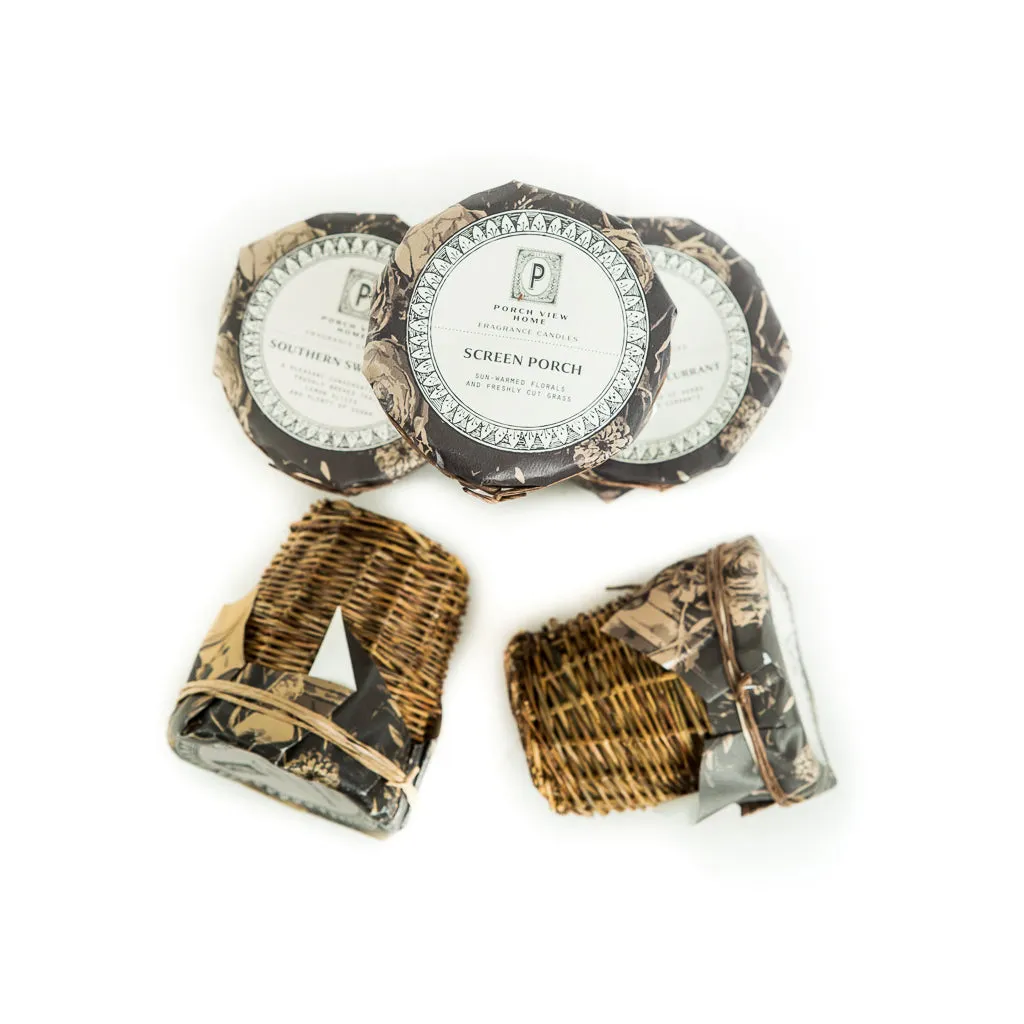 Weaved Willow Candles