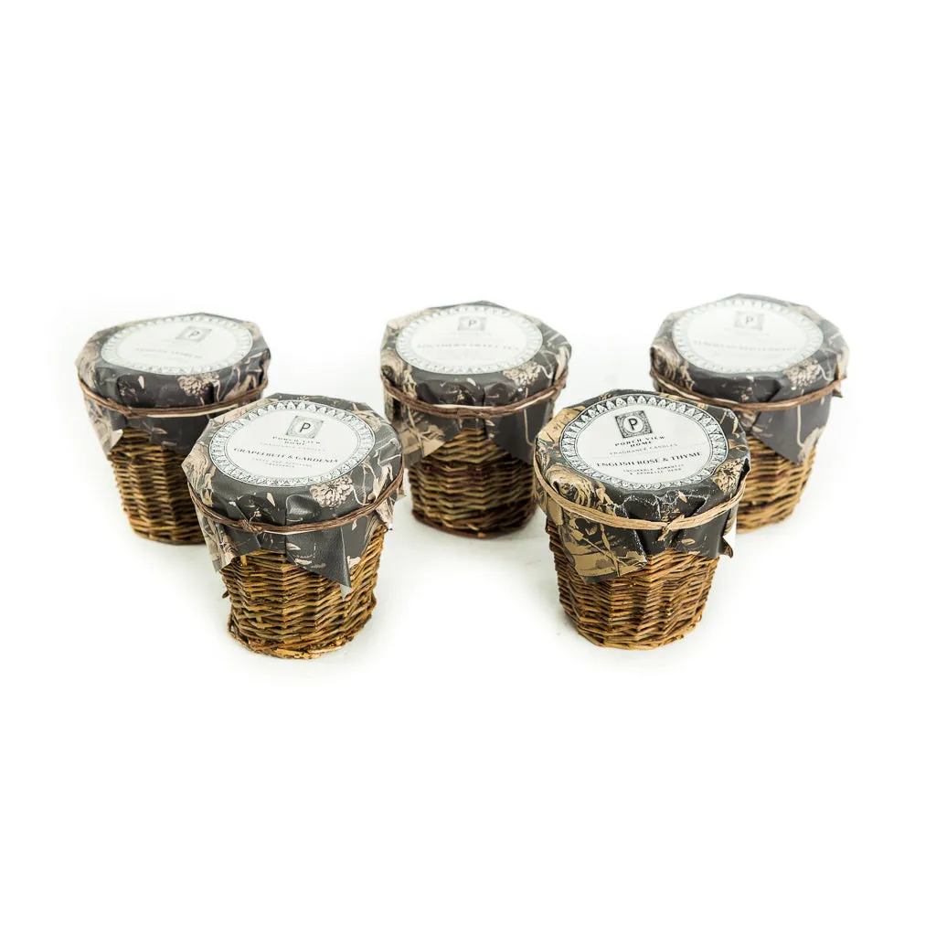 Weaved Willow Candles