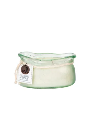 Windward Candle in Handblown Glass